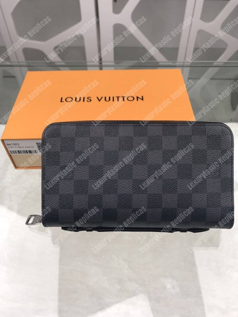 LV Zippy XL Wallet Damier Graphite Canvas