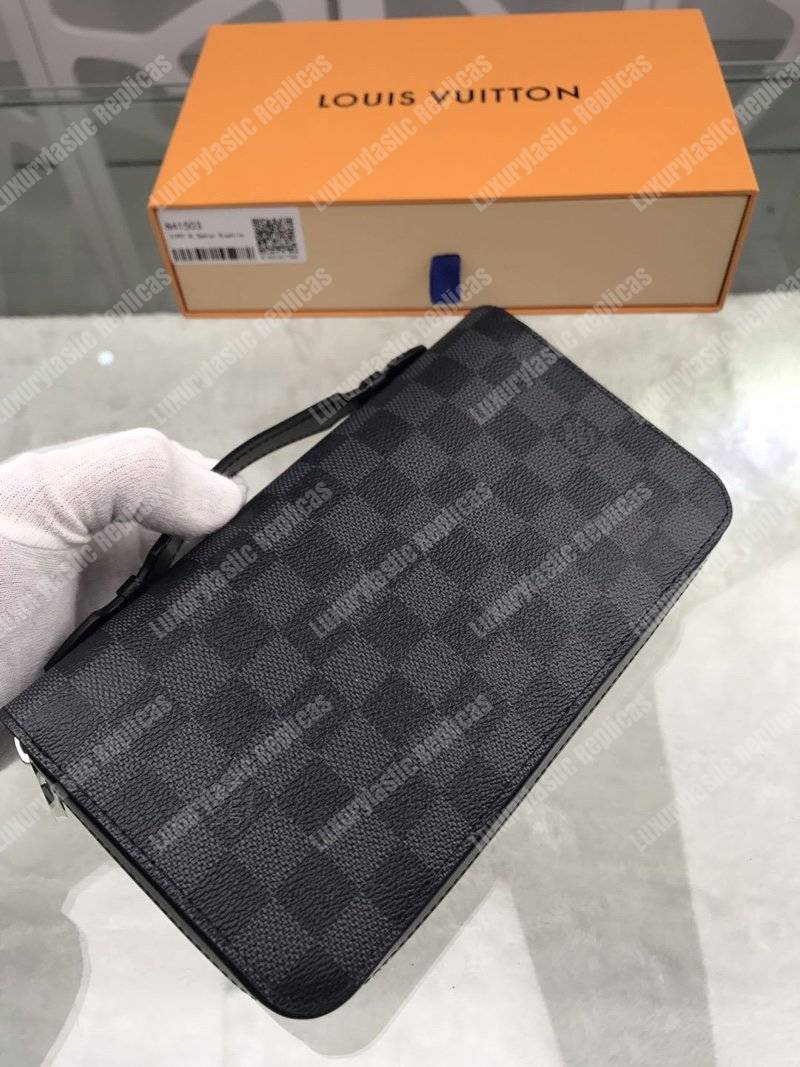 LV Zippy XL Wallet Damier Graphite Canvas