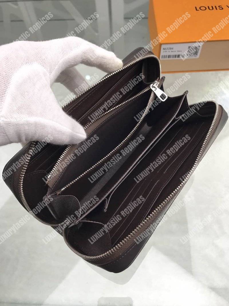 LV Zippy Wallet XL Wallet Damier Ebene
