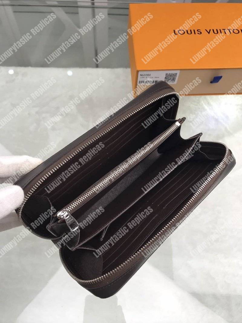LV Zippy Wallet XL Wallet Damier Ebene
