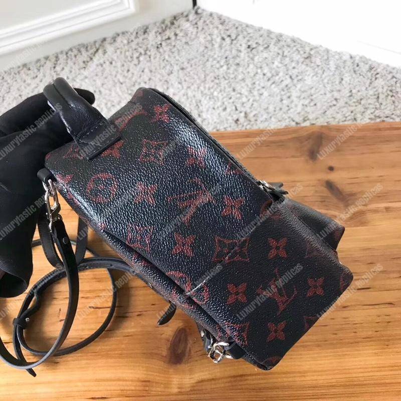 LV Palm Springs Backpack Mini Infrarouge Monogram