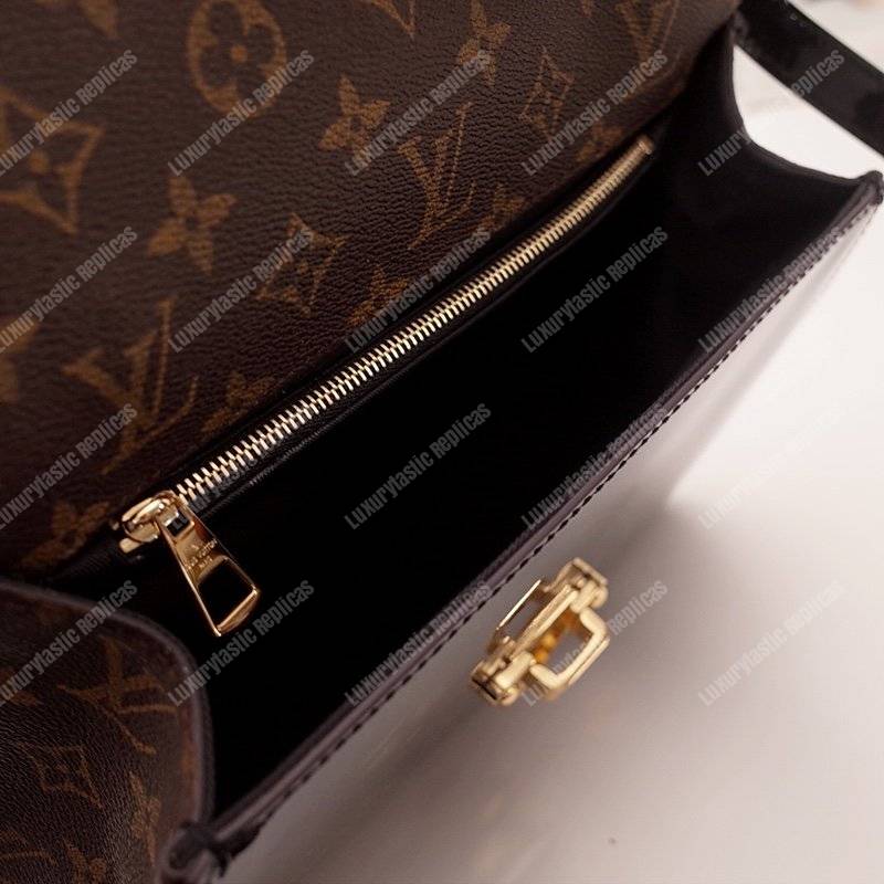 LV Cherrywood PM Patent Leather Black