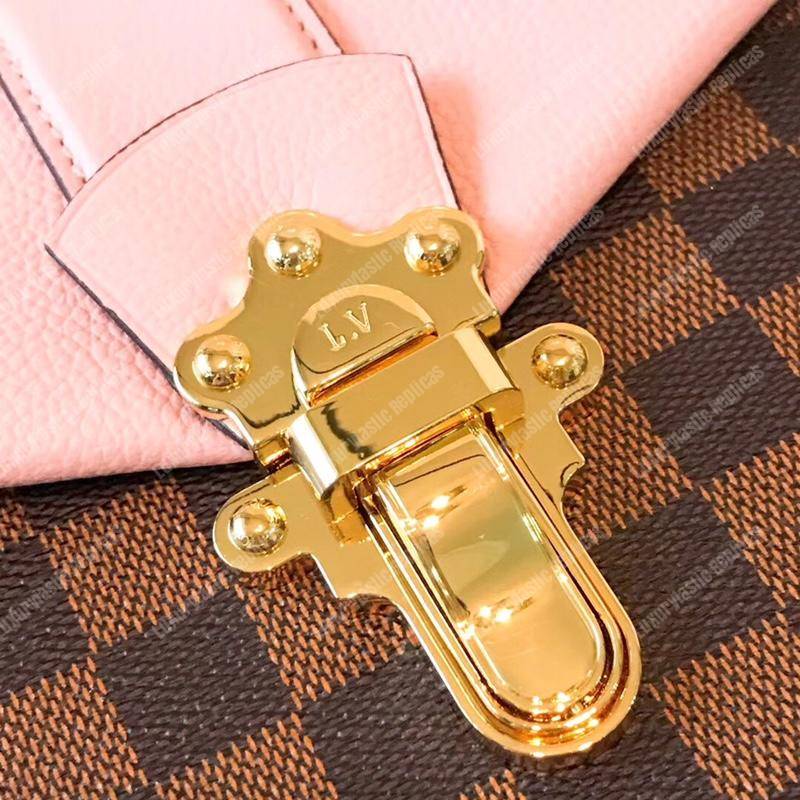 LV Clapton Backpack Damier Ebene Magnolia