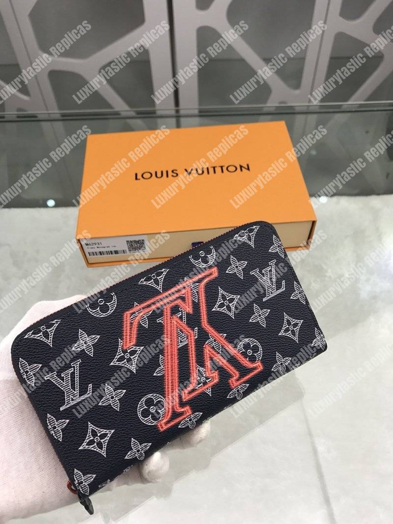 LV Zippy Organizer Monogram Upside Down Canvas