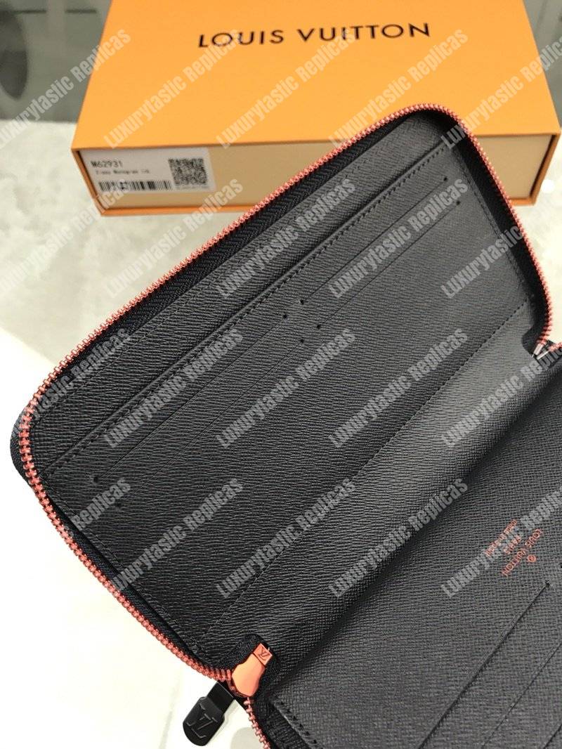 LV Zippy Organizer Monogram Upside Down Canvas