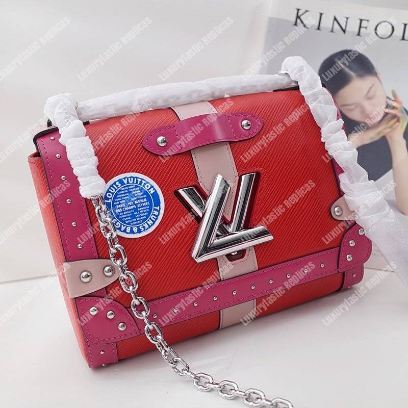 LV Twist MM Epi Leather Crafted Patch