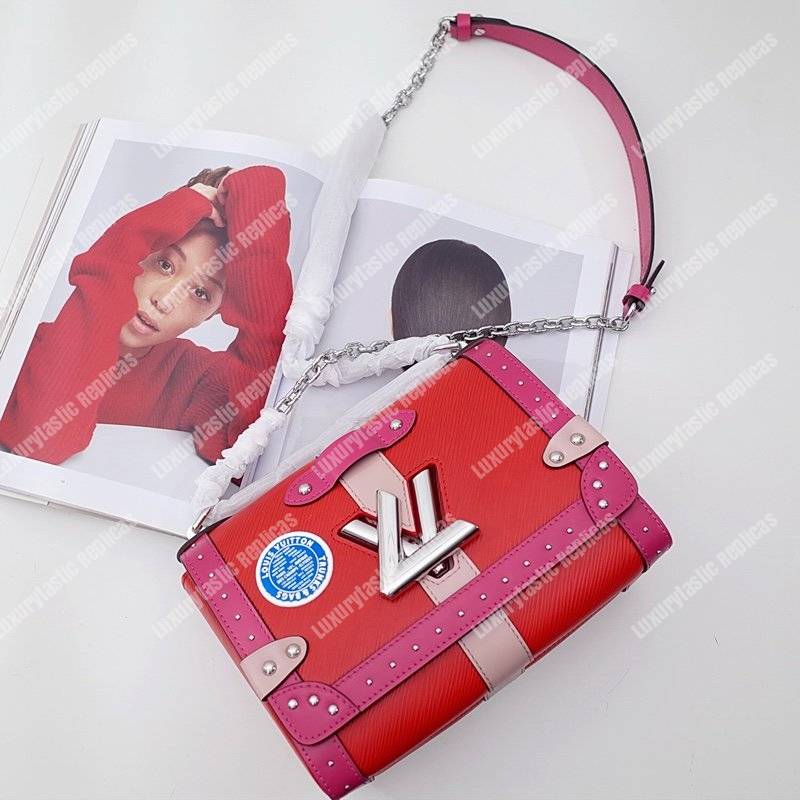 LV Twist MM Epi Leather Crafted Patch