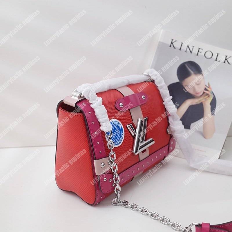 LV Twist MM Epi Leather Crafted Patch