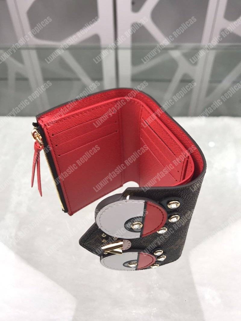 LV Victorine Wallet Monogram Canvas Lovely Birds