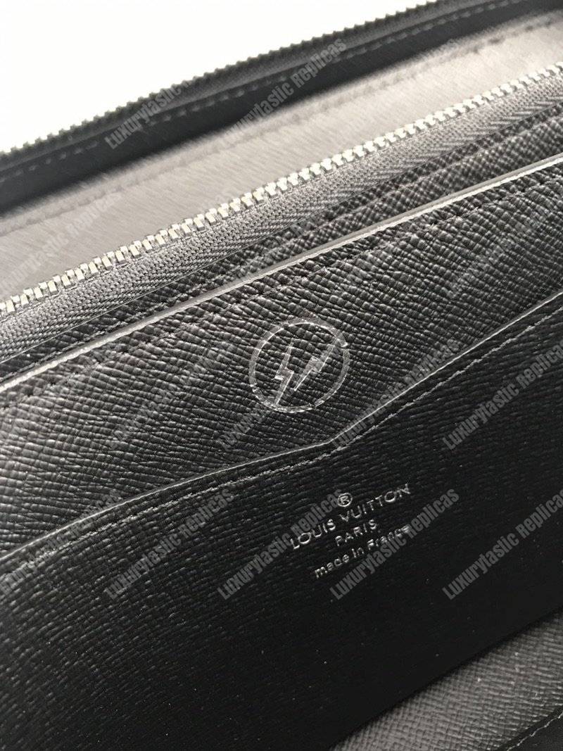 LV Zippy XL Wallet Monogram Eclipse Canvas