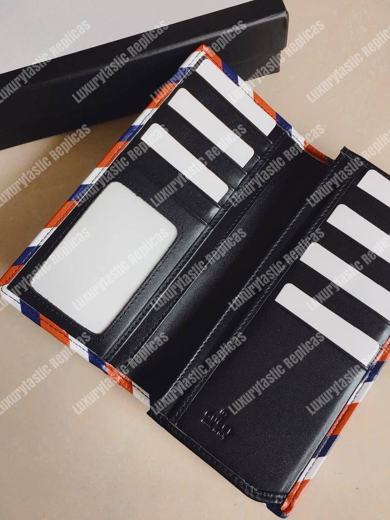 G*u*i night courrier gg sup*e long wallet black