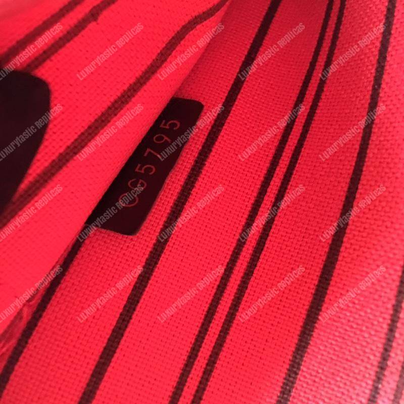 LV Neverfull MM Damier Ebene Cherise