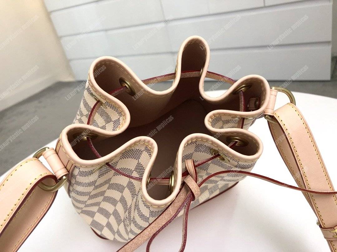 LV Noe BB Damier Azur Canvas