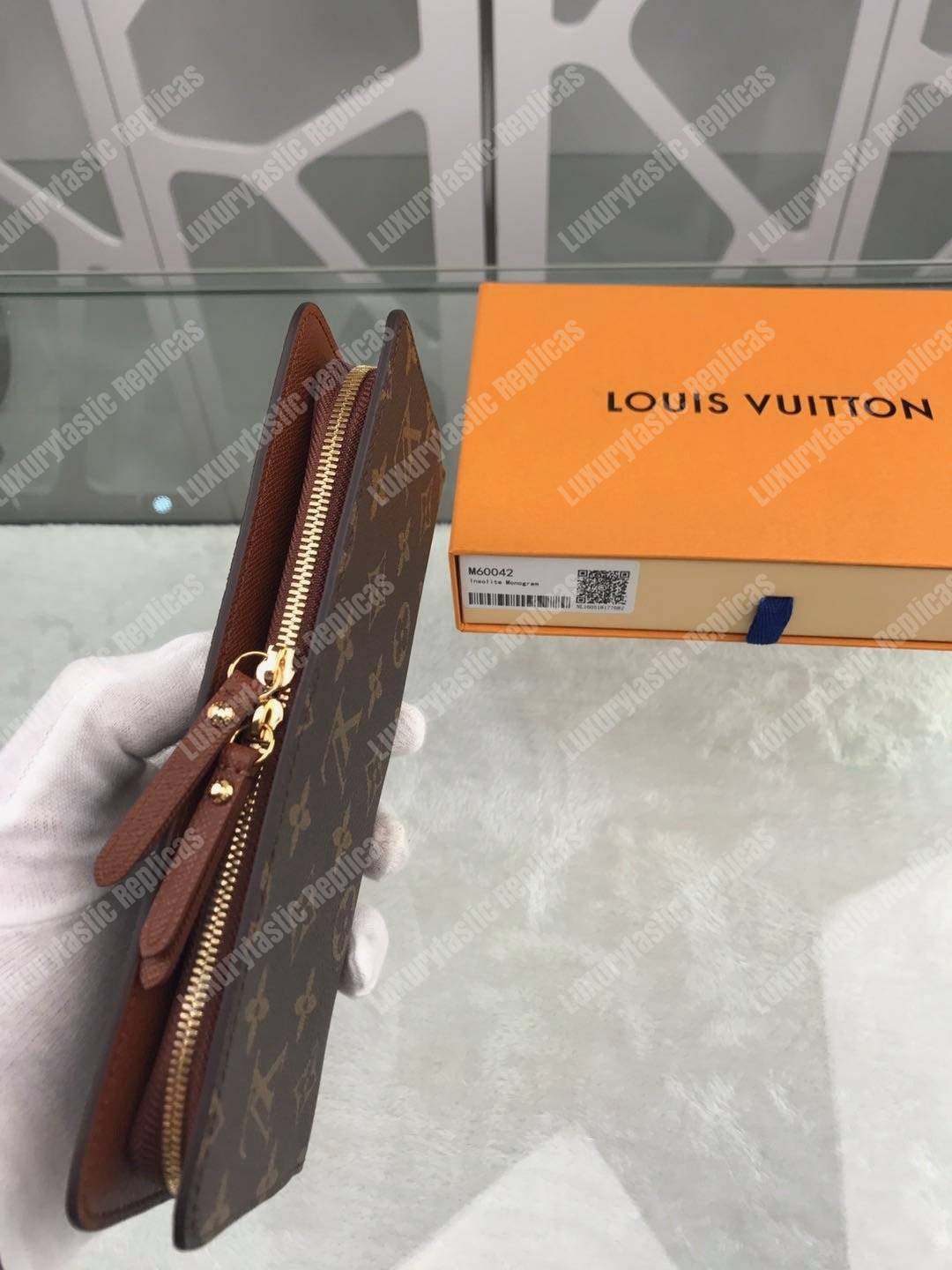 LV Insolite Wallet Monogram Canvas Brown