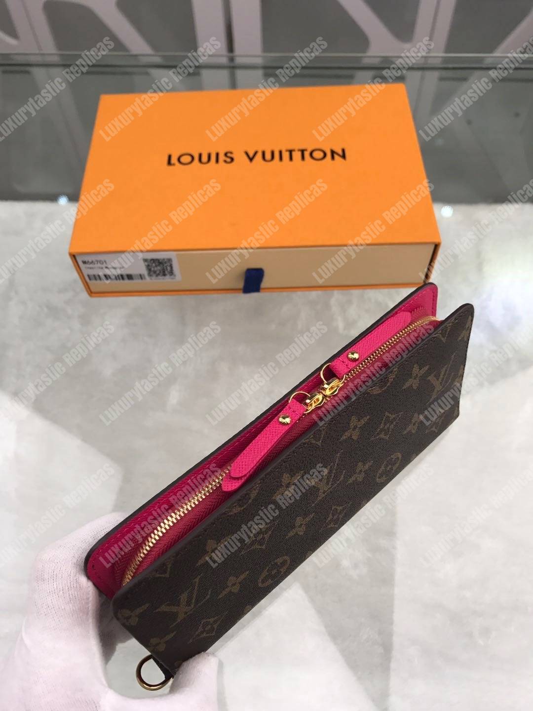 LV Insolite Wallet Monogram Canvas Pink