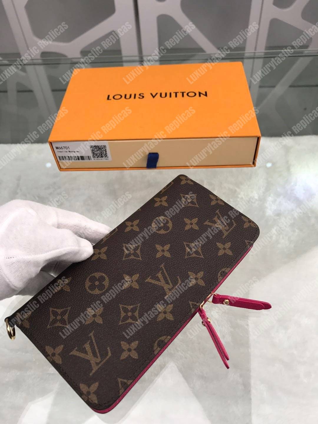 LV Insolite Wallet Monogram Canvas Pink