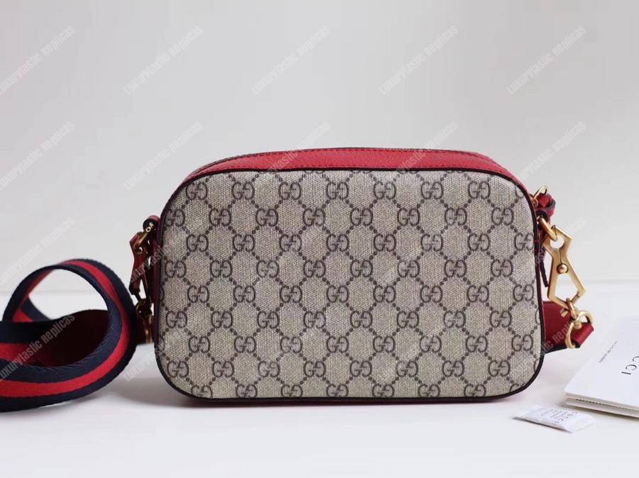 G*u*i gg sup*e messenger bag red trims