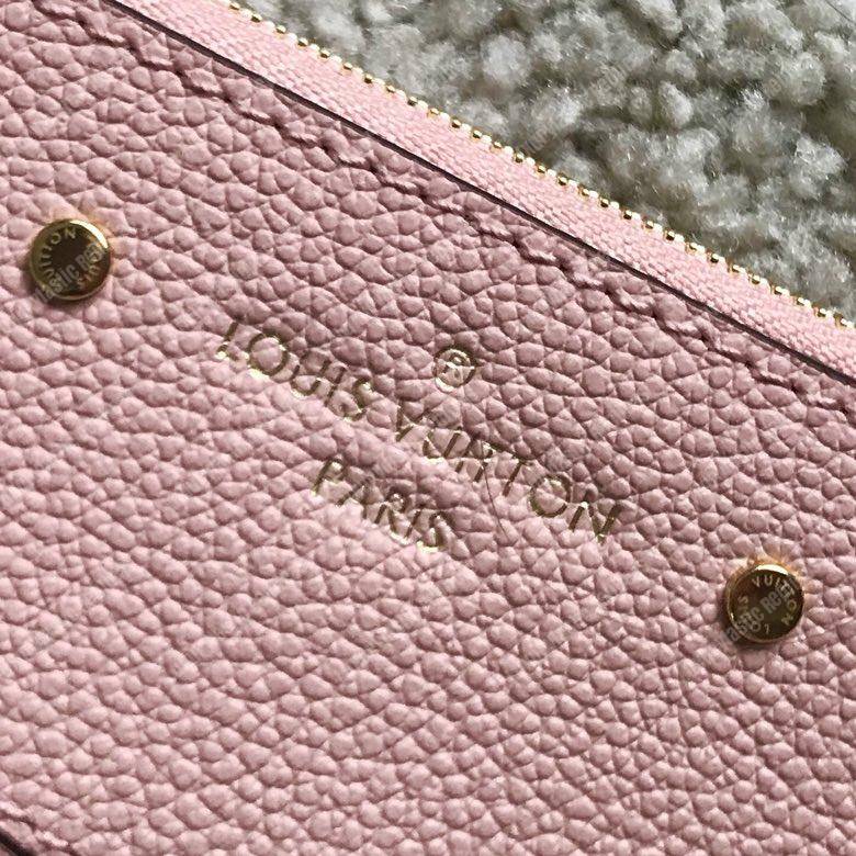 LV Daily Pouch Monogram Empreinte Rose Poudre