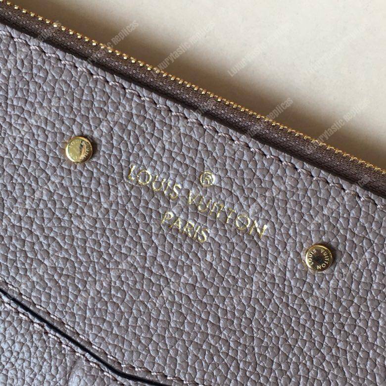 LV Daily Pouch Monogram Empreinte Gris