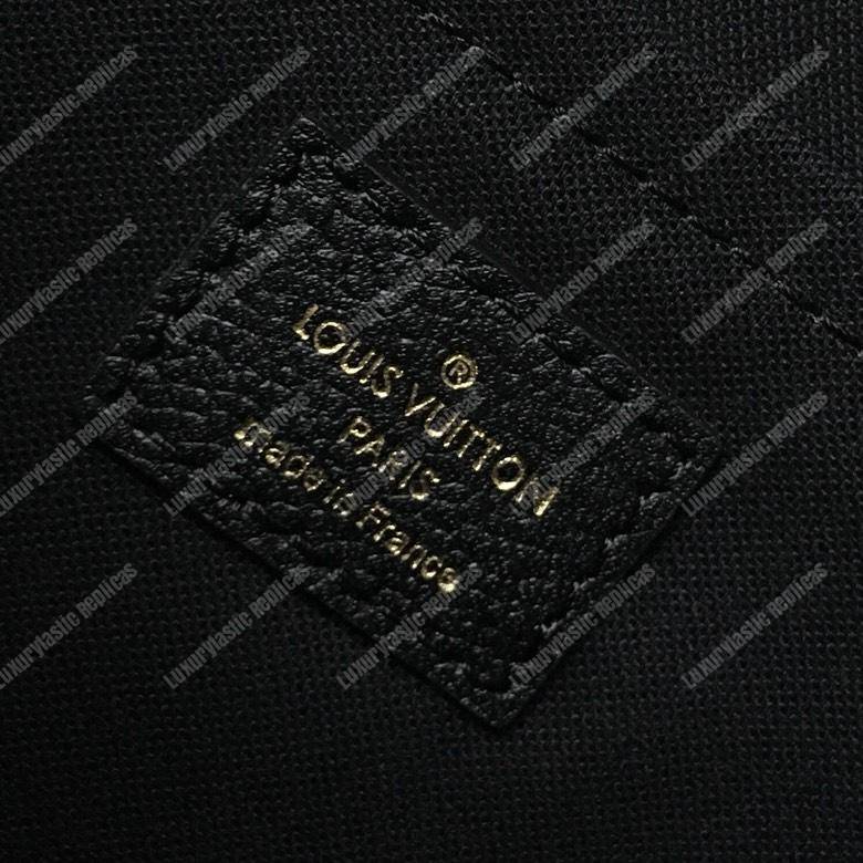 LV Daily Pouch Monogram Empreinte Black