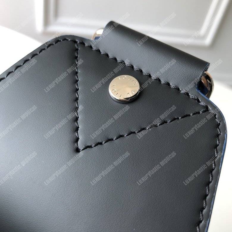 LV Avenue Sling Bag Damier Graphite Gray/Blue