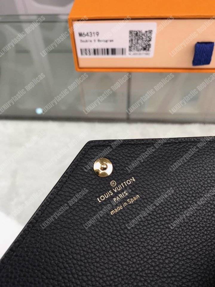 LV Double V Wallet Noir
