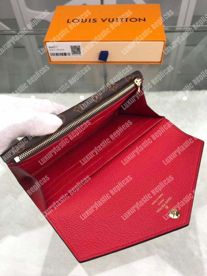 LV Double V Wallet Rubis