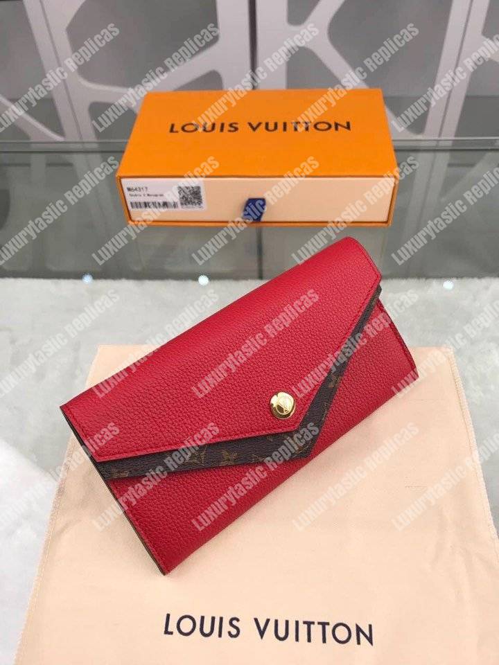 LV Double V Wallet Rubis