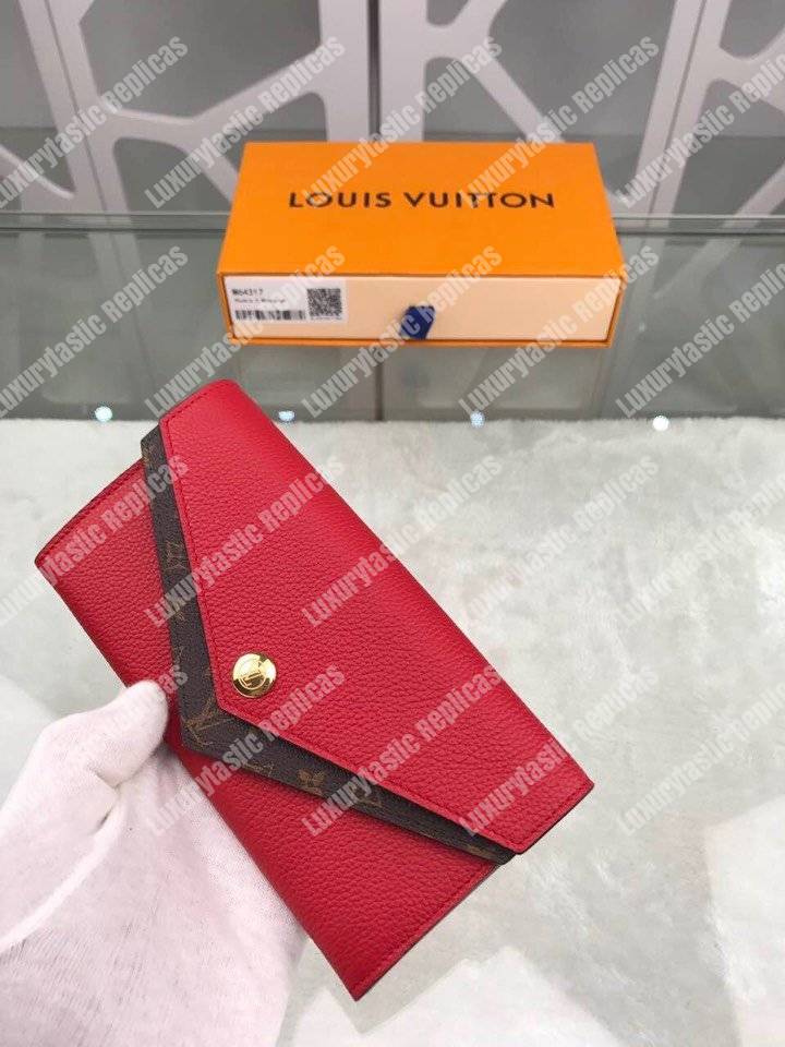 LV Double V Wallet Rubis