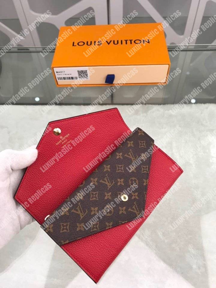 LV Double V Wallet Rubis