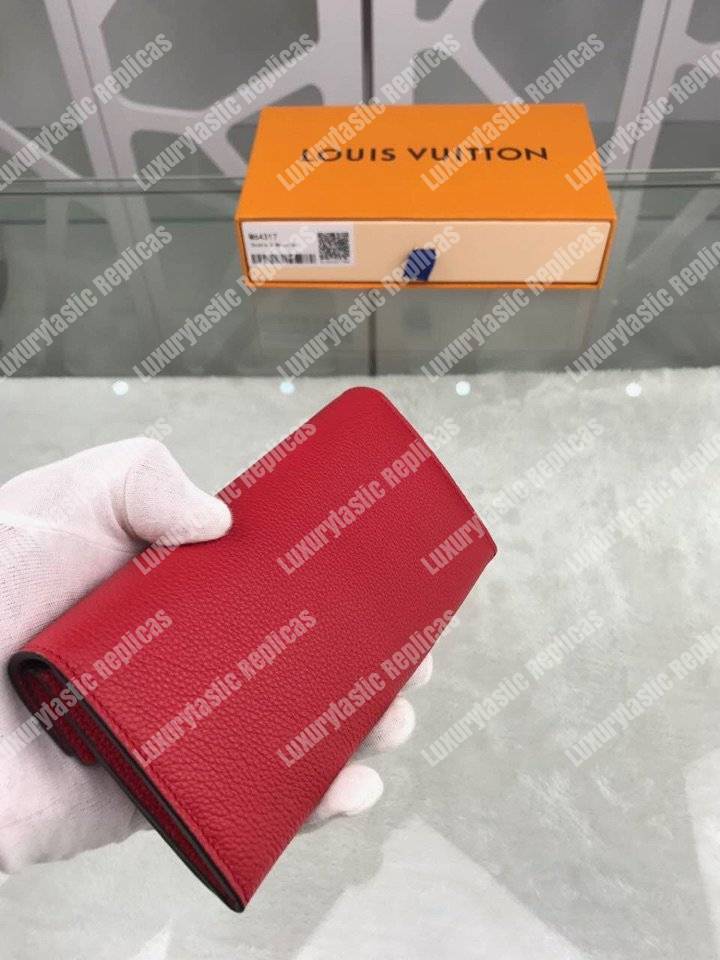 LV Double V Wallet Rubis