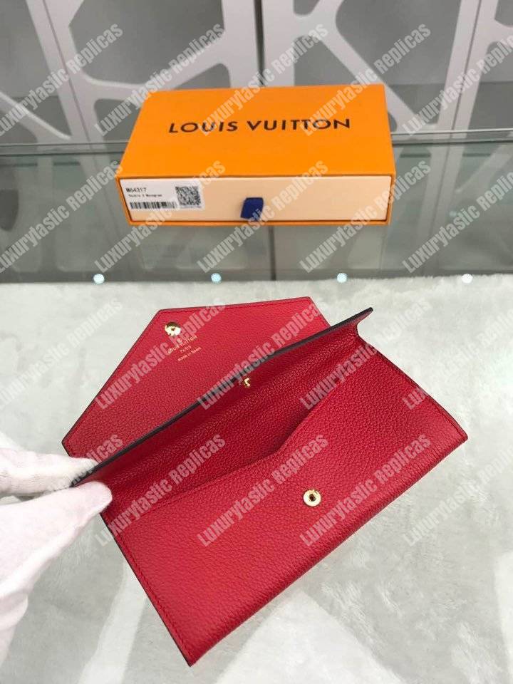 LV Double V Wallet Rubis