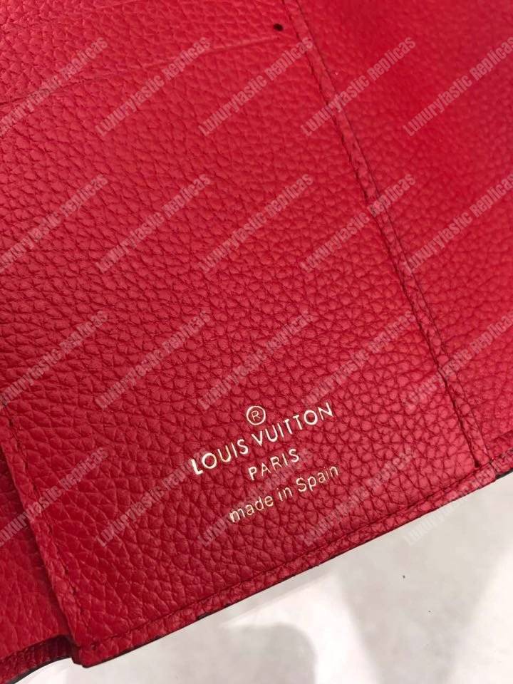 LV Double V Compact Wallet Rubis