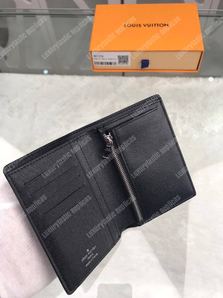 LV Regular Wallet Damier Graphite Canvas