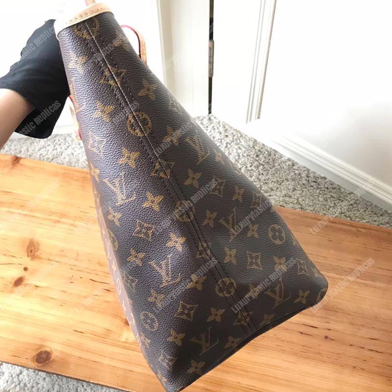 LV Neverfull GM Monogram Cherise