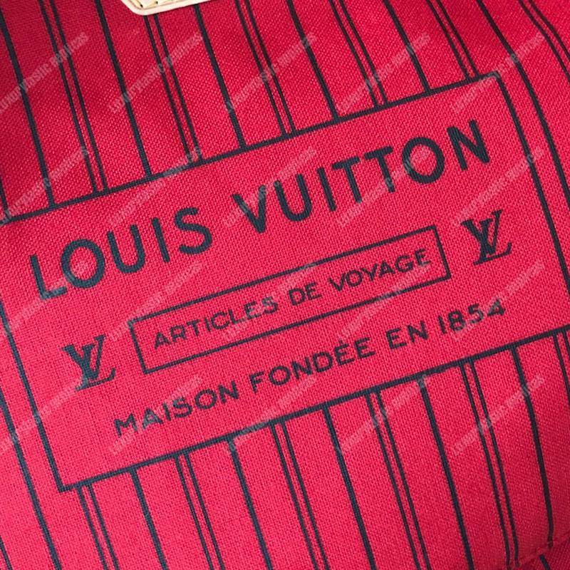 LV Neverfull GM Monogram Cherise