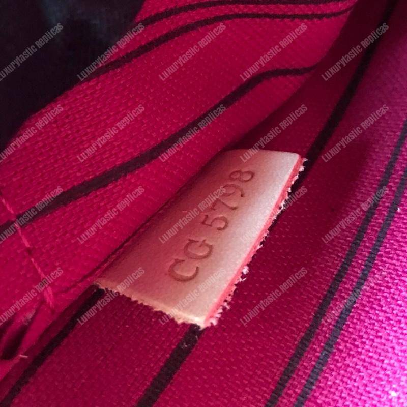 LV Neverfull GM Monogram Pivoine