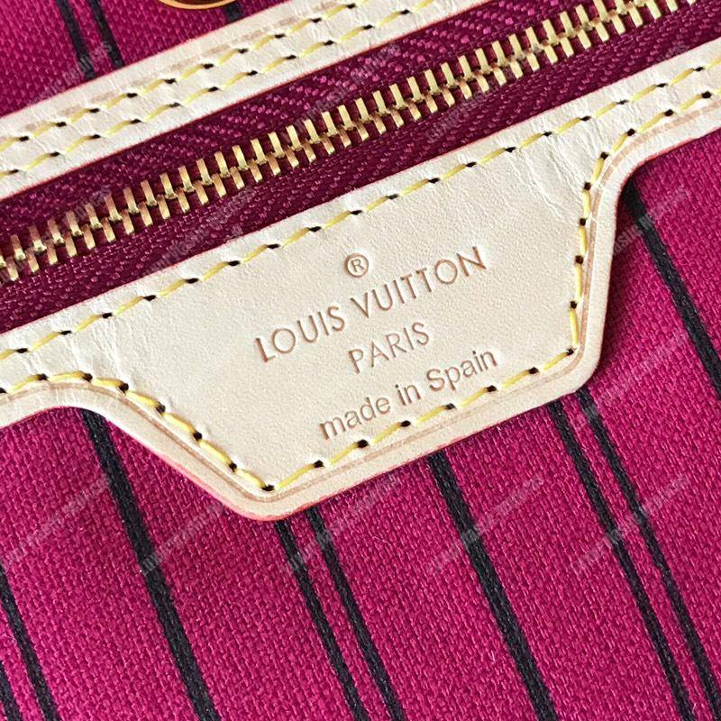 LV Neverfull GM Monogram Pivoine