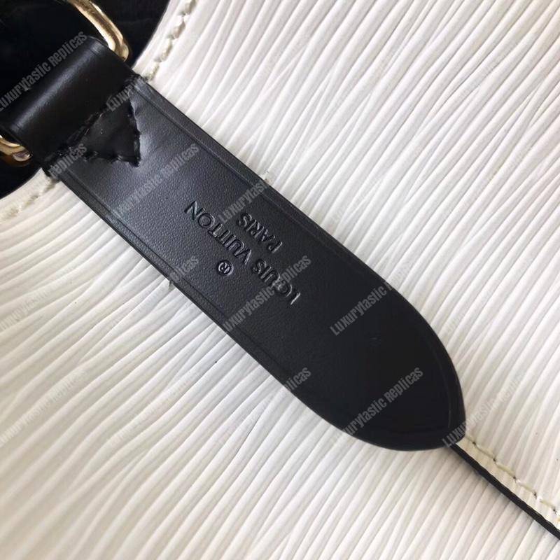 LV NéoNoé Epi Leather Blanc