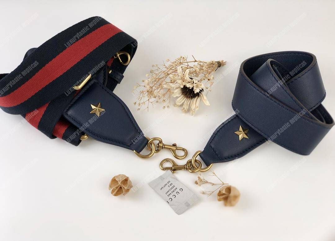 G*u*i dionysus medium smooth leather bamboo top handle bag blue/green/red