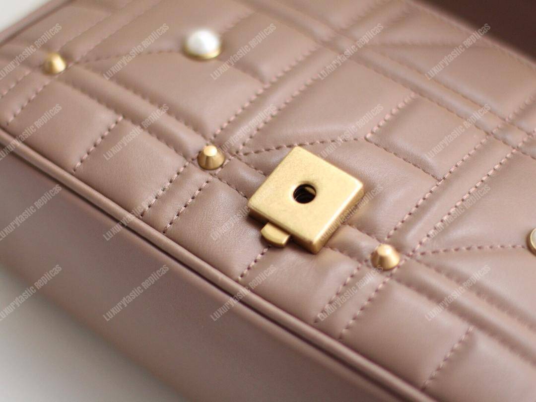G*u*i gg marmont small matelassé shoulder bag with pearls dusty pink
