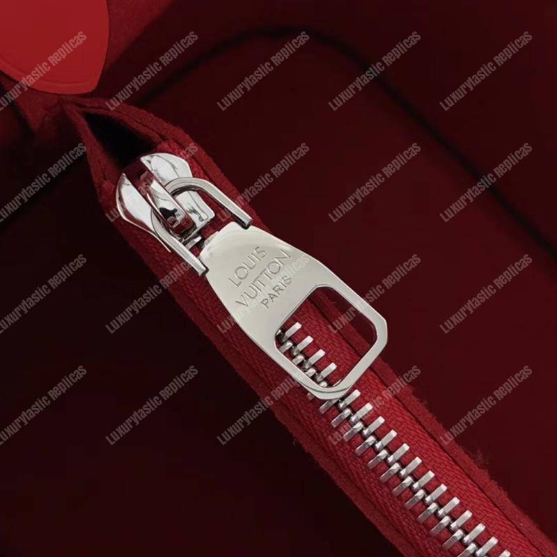 LV NéoNoé Epi Leather Rose Ballerine