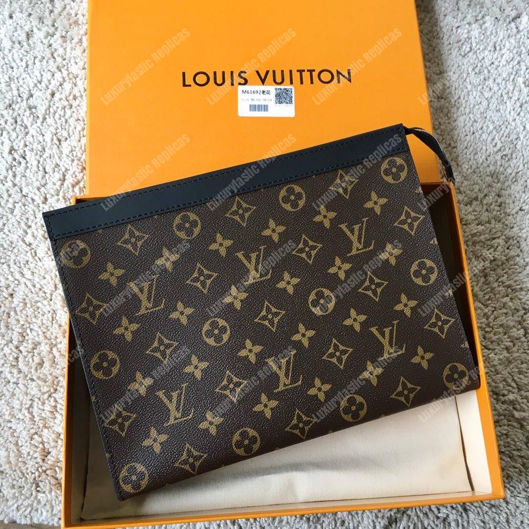 LV Pochette Voyage MM Monogram Brown