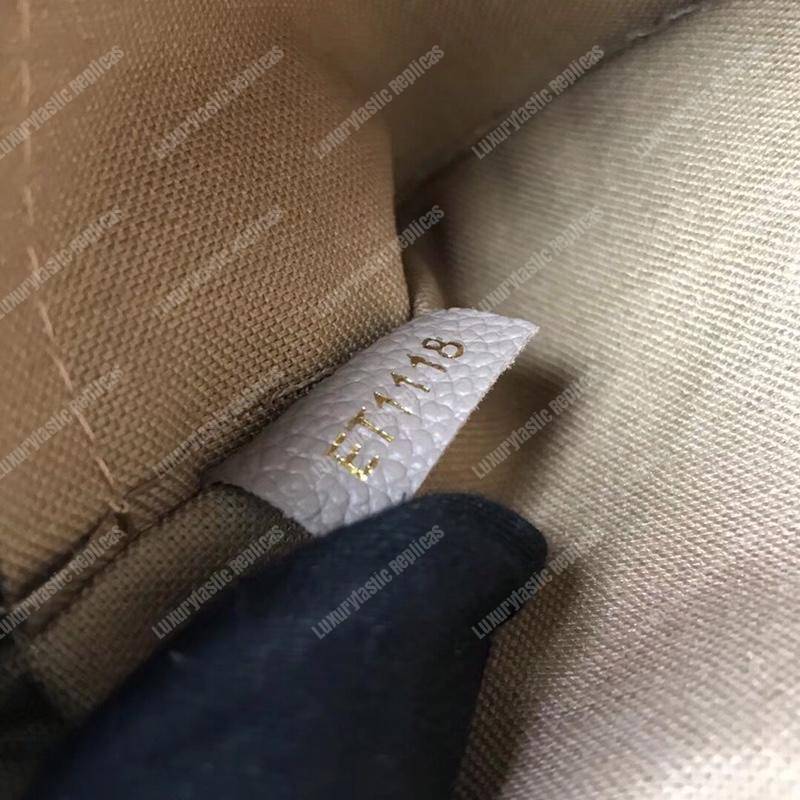 LV Pallas Clutch Bag Monogram Brown