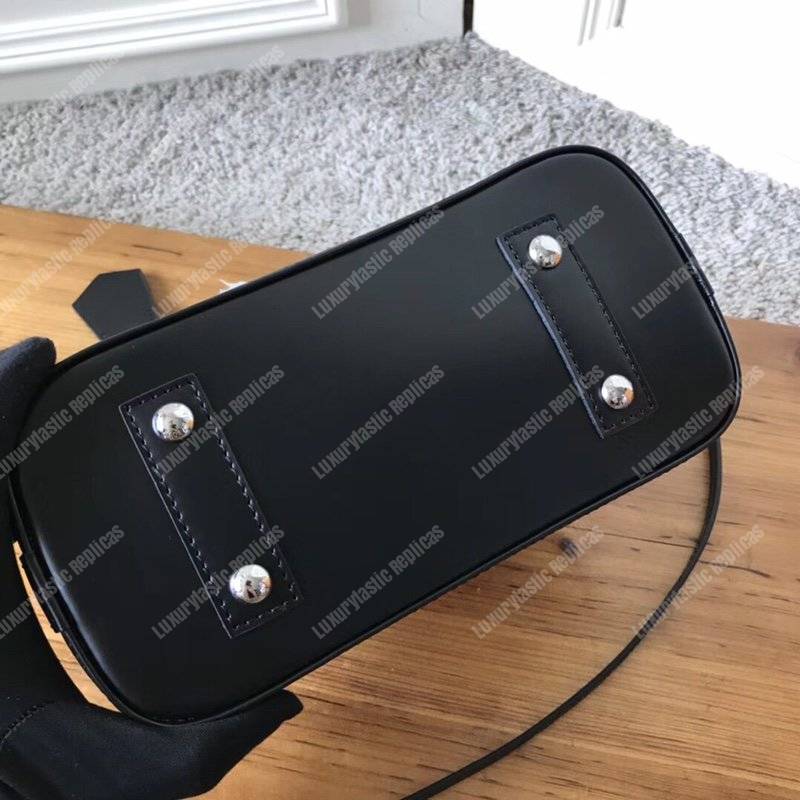 LV Alma BB Epi Leather Two-Tone Black