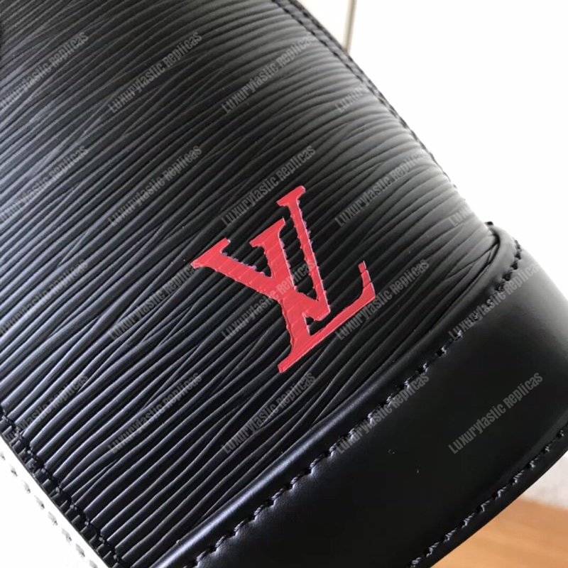 LV Alma BB Epi Leather Two-Tone Black