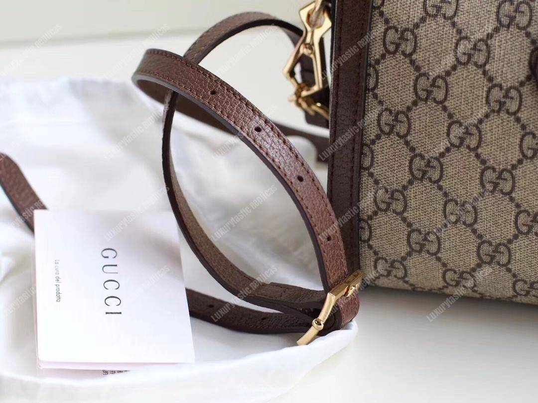 G*u*i ophidia medium top handle bag gg sup*e canvas