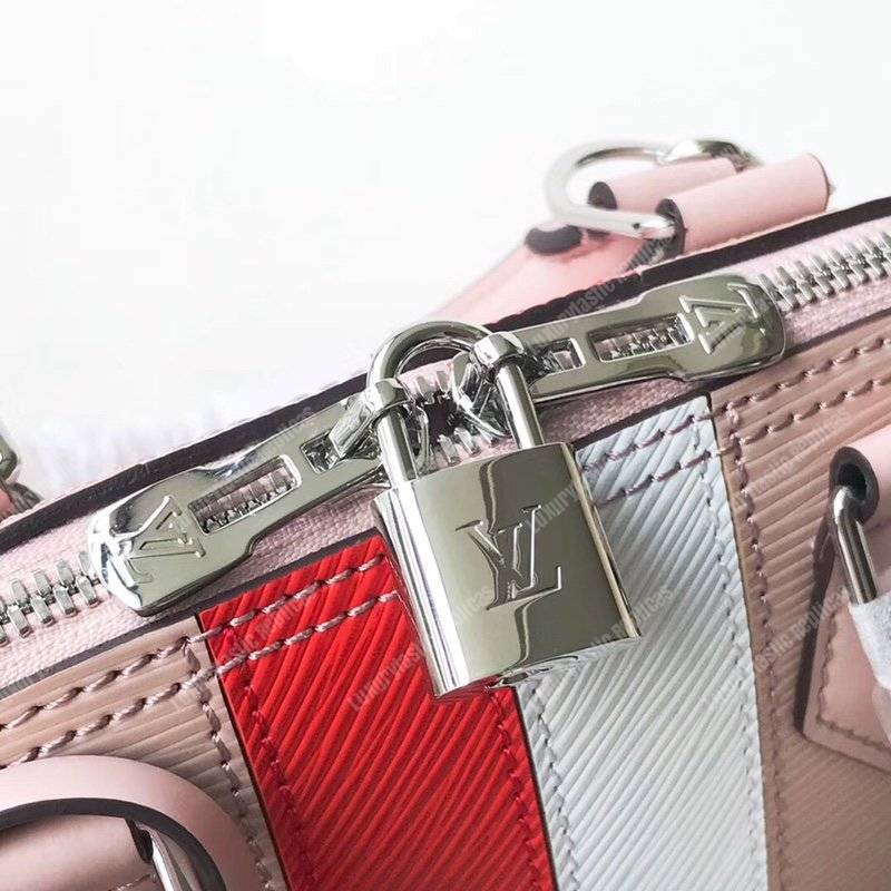 LV Alma BB Epi Leather Two-Tone Rose Ballerine Pink