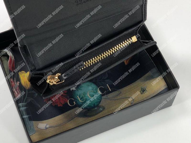 G*u*i ophidia suede card case wallet red