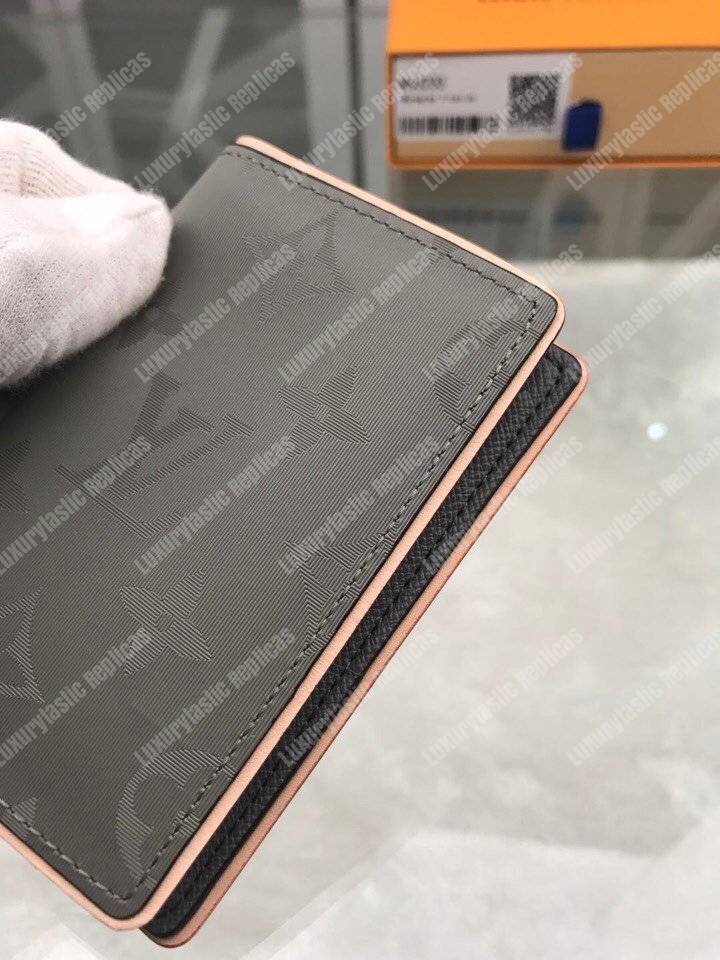 LV Pocket Organizer Monogram Titanium